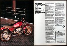 BMW Motorrad R 80 ST Werbung 1983