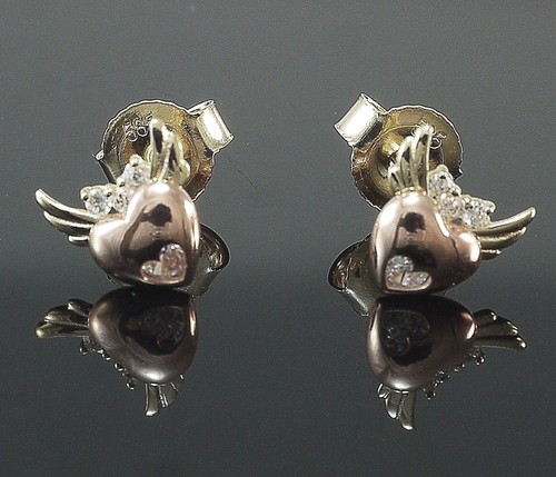 585 gold ohrstecker paar - gold,