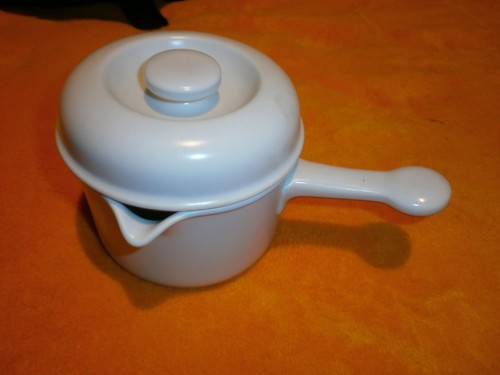 Porzellan stieltopf mit - porzellan,