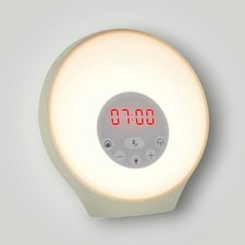 Lumie Sunrise Alarm Wecker mit Licht & Klängen, Tageslichtwecker für besseren Sc