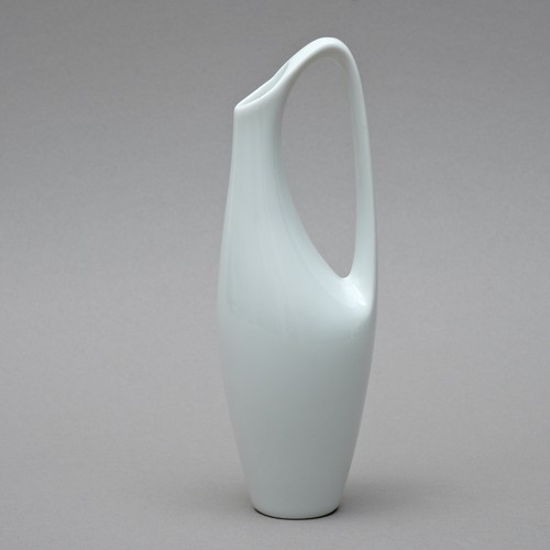 Vintage henkelvase weiß - henkelvase,