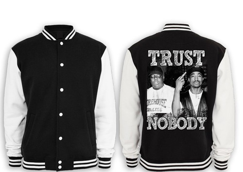 Trust nobody collegejacke - trust,