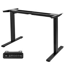 Höhenverstellbarer Schreibtisch Gestell Elektrisch Dual-Motor 2-Fach-Teleskop