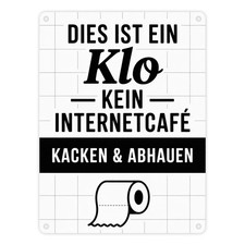 Klo, kein Internetcafe