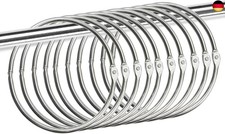 10 Stück 80mm Warenring Große Metallring Vielseitiger Buchbinderinge mit S