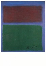 Postkarte: Mark Rothko - Earth