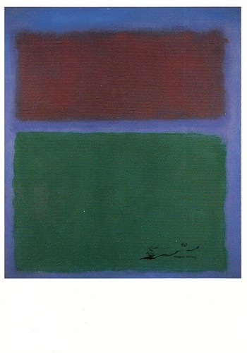 Postkarte mark rothko earth - postkarte:,