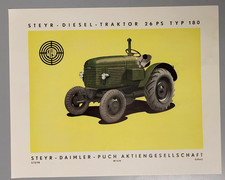 Steyr Typ 180 26 PS, Traktor /