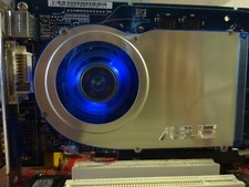 ASUS V9999 GeForce 6800 128MB AGP DDR SDRAM GRAFIKKARTE  DVI VGA S-VIDEO #GK9687