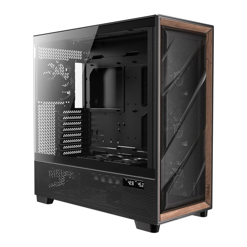 Antec flux pro mesh - mesh, black