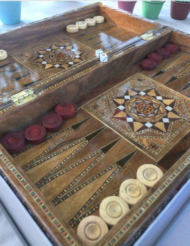 Backgammon schachspiel - backgammon,
