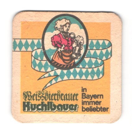 Bierdeckel aloystus weissbier - bierdeckel,