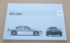 VOLVO S60 S60R Klimaanlage Räder Pflege Technische T5 D5  Betriebsanleitung 2005