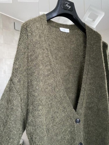 Women closed sweater khaki - sweater, 34
