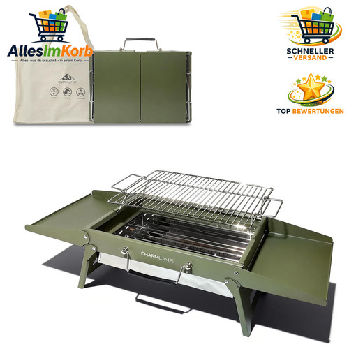Holzkohlegrill klappbar x - klappbar, 39