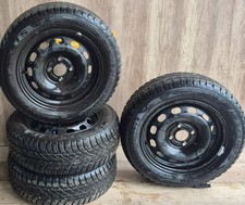 15 Zoll Winterräder auf Stahlfelgen Ford Fiesta JHH JHHL JGH 195/60R15
