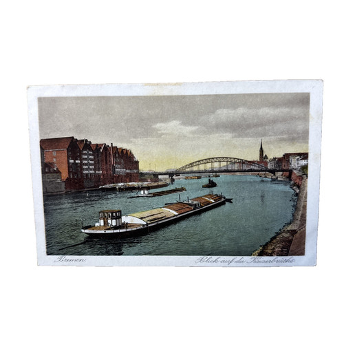 Ansichtskarte postkarte bremen - postkarte,