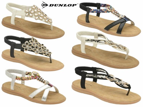 Damen dunlop sandalen sommer - sandalen,