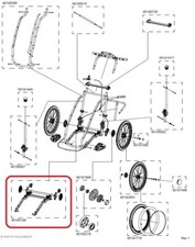 Thule unterer Rahmen vormontiert CX1 für Chariot CX 1
