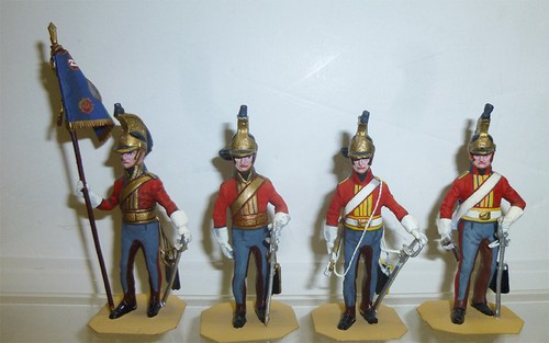 Zinnfiguren england dragoner - zinnfiguren,