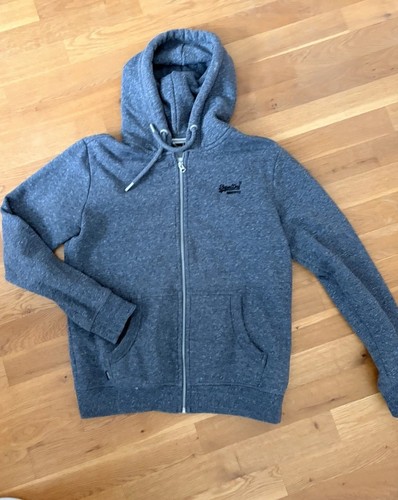 Superdry hoodiejacke grau - grau, l