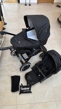 Emmaljunga NXT90 Black Kinderwagen Buggy Schwarz Top Zustand