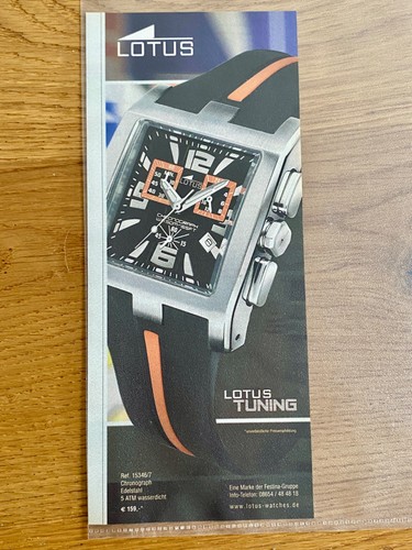 Lotus tuning chronograph - lotus,