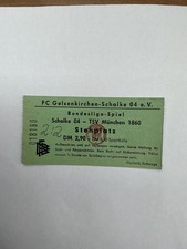 Ticket Eintrittskarte Schalke
