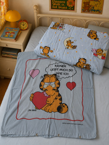Garfield bettwäsche vintage - garfield,