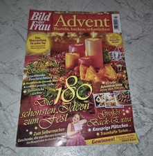 Bild der Frau 1/2017 Advent Backen Schmücken Basteln Rezepte Plätzchen Dekoideen
