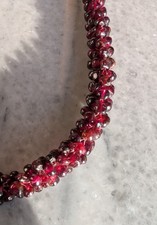 Kette Granat Antikschmuck