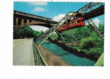 Q393 AK Wuppertal Sonnborner Brücke Schwebebahn ungelaufen ca. 1960/70