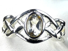 🤍 Bergkristall Ring 925