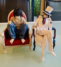 Death Note L Kaitou Kid Kaito Kuroba Figur Abystyle Sega Sessel Detektiv Conan