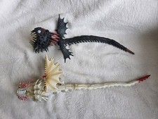 Dragons Drachenzähmen Flüsternder Tod Brüllender Knochenknacker Figuren Drachen
