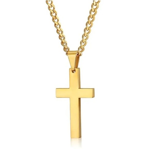 Kreuz anhänger halskette - anhänger,