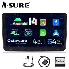 4+64GB Android Autoradio CarPlay Für VW Golf 5 6 Tiguan Touran Caddy Jetta Polo