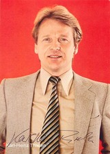 Karl-Heinz Thielen Autogrammkarte 1 FC Koln Manager Fussball Bundesliga