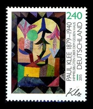 3195 **, Malerei Paul Klee, Himmelsblüten, postfrisch