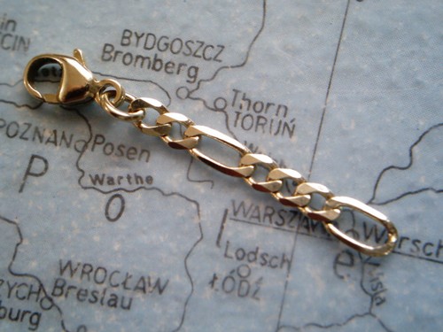 Verlängerungskette gold 333 - verlängerungskette,