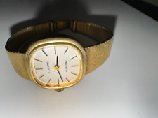 Helvetia Quartz Damen Armbanduhr vergoldet