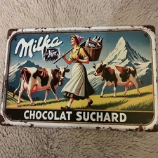 Blechschild Milka Choclat
