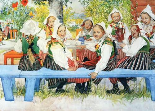 Kunstkarte carl larsson - kunstkarte,