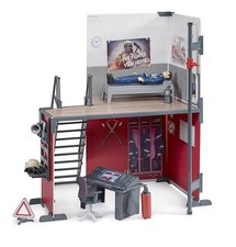 BRUDER 62702 bworld Feuerwehrstation mit Feuerwehrmann NEU OVP