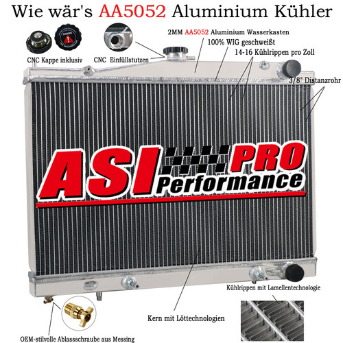 Reihig kühler for nissan - reihig,