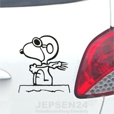 Autoaufkleber Snoopy Baron