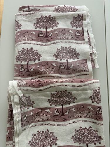 Vorhang vintage stoff - 2x,