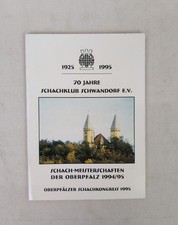 70 Jahre Schachklub Schwandorf