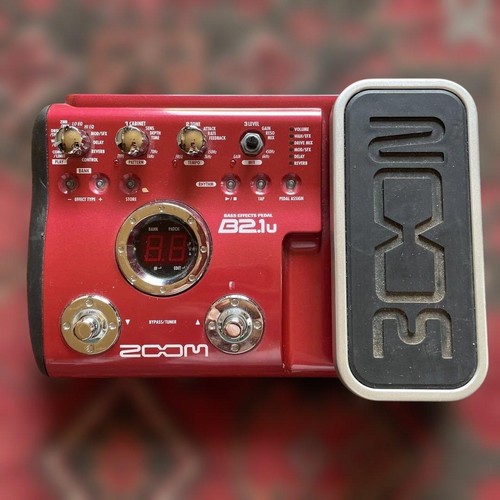 Zoom bass effektpedal - bass,