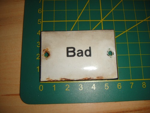 Original emaille schild - ,